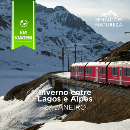 Inverno entre Lagos e Alpes
