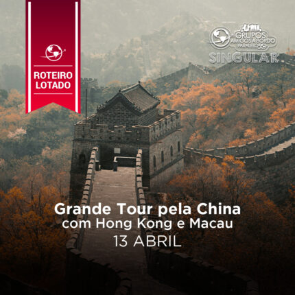Grande Tour pela China com Macau e Hong Kong