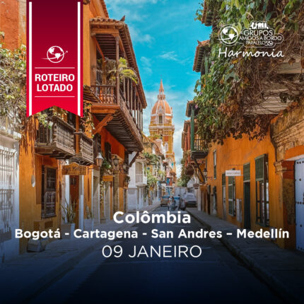 Colômbia, Bogotá, Cartagena, San Andres e Medellín