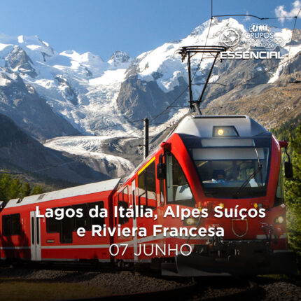 Grandes Lagos da Itália, Alpes Suíços e Riviera Francesa