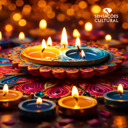 India com Festival das Luzes Diwali